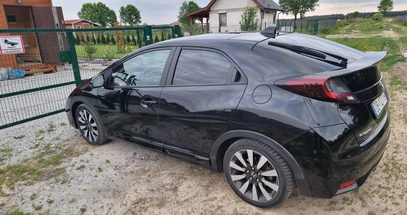 Honda Civic cena 52000 przebieg: 149000, rok produkcji 2016 z Wrocław małe 79